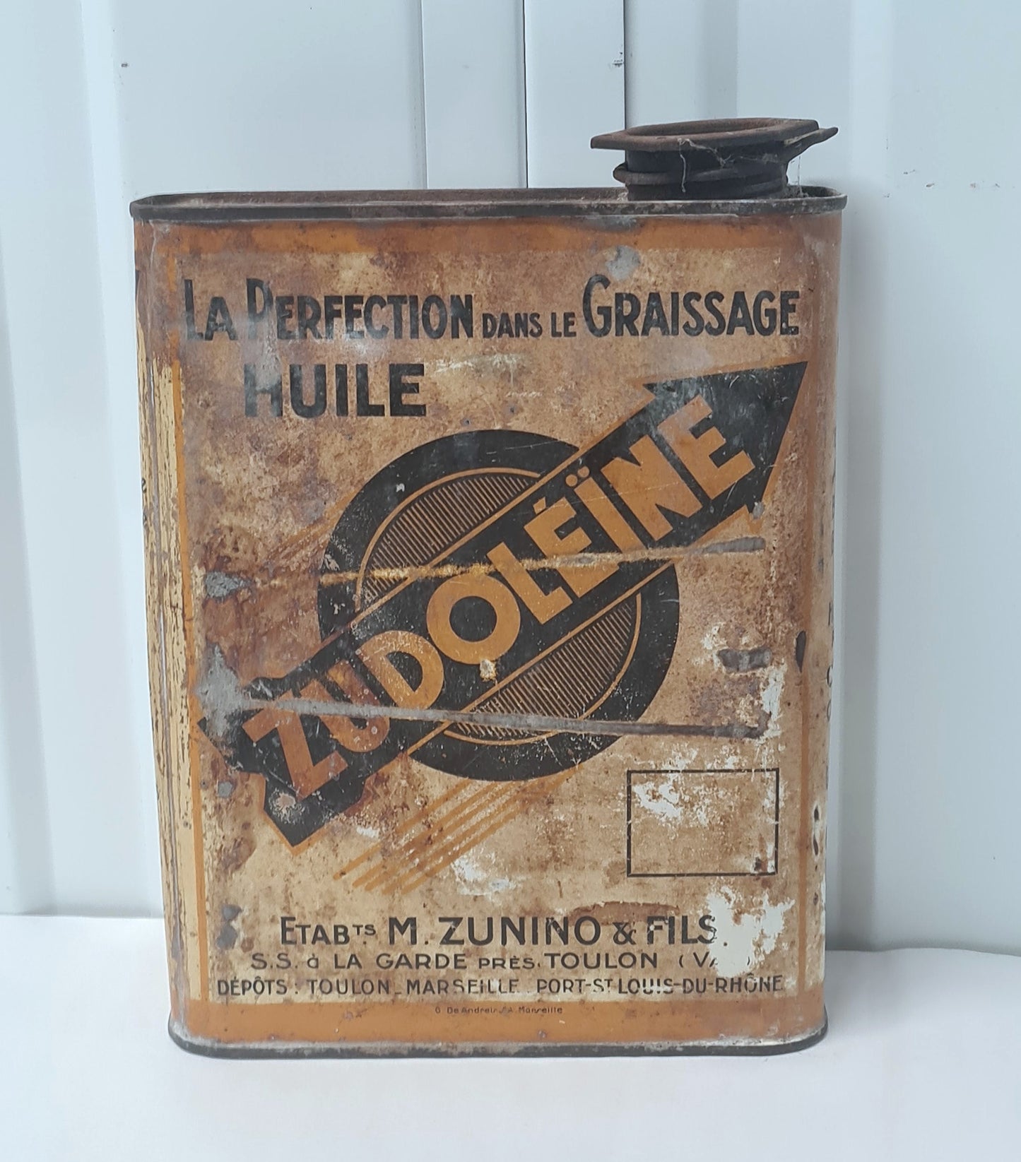 Bidon d'huile ZUDOLEINE