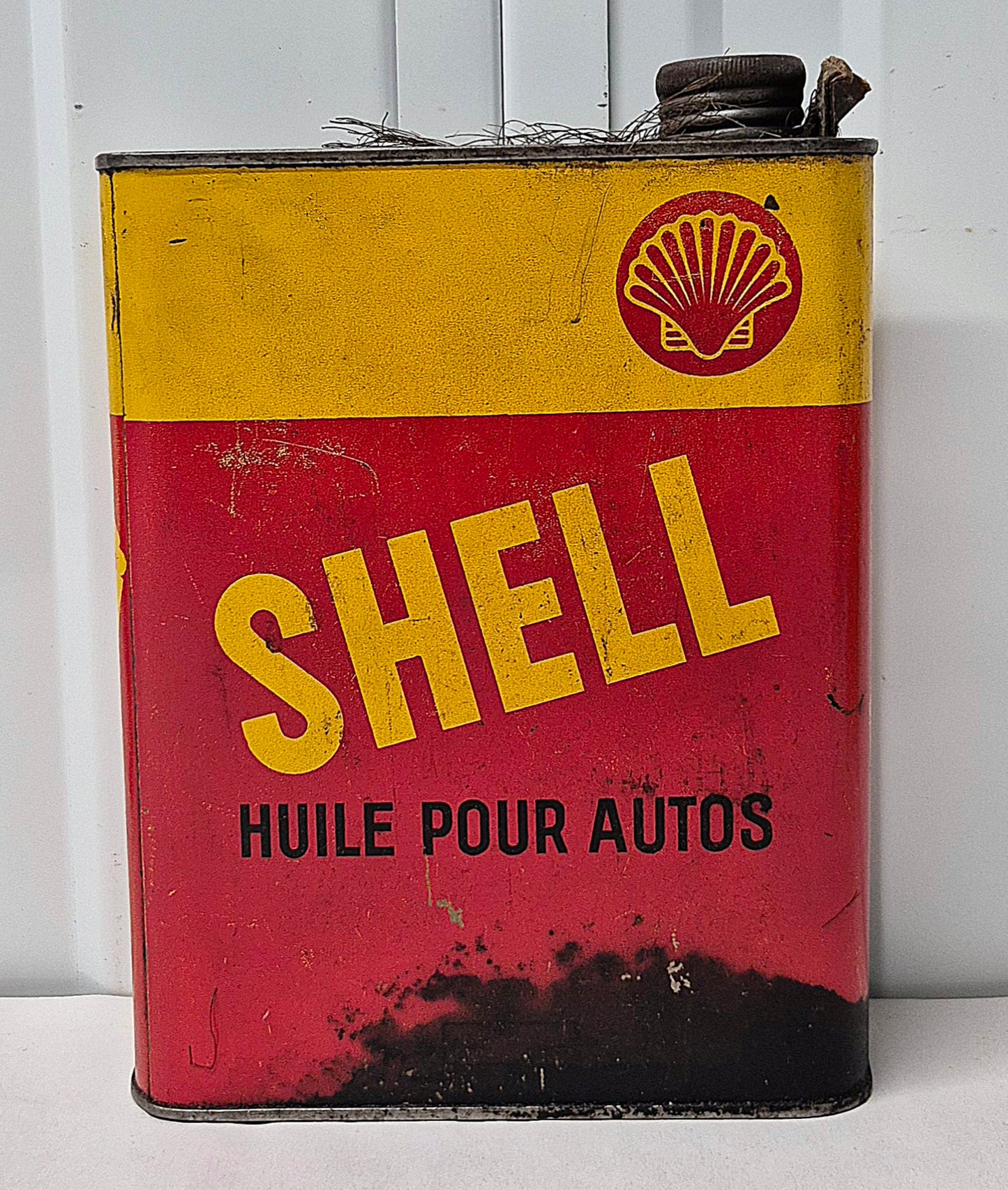 Bidon d'huile SHELL