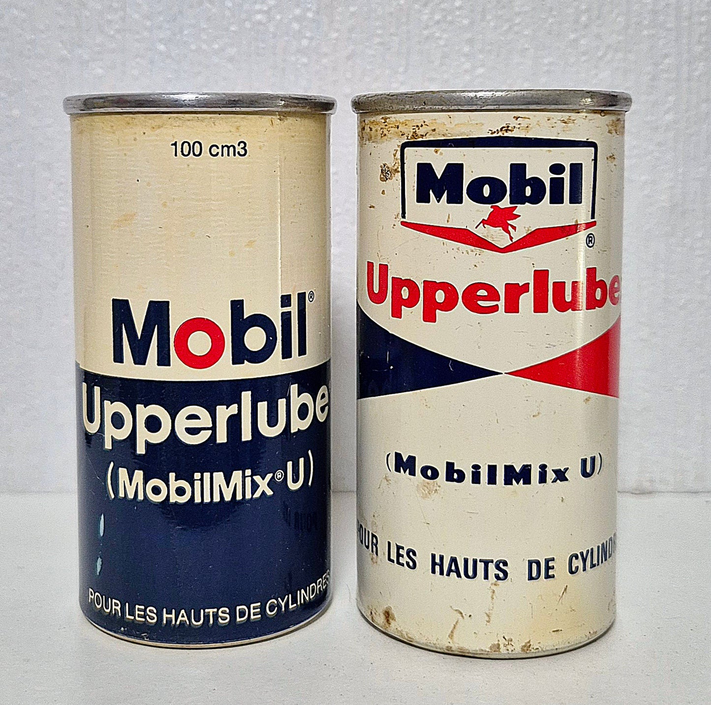 Lot 2 dosettes MOBIL upperlube