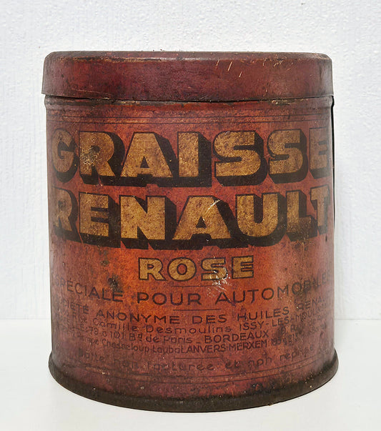 Pot de graisse RENAULT rose