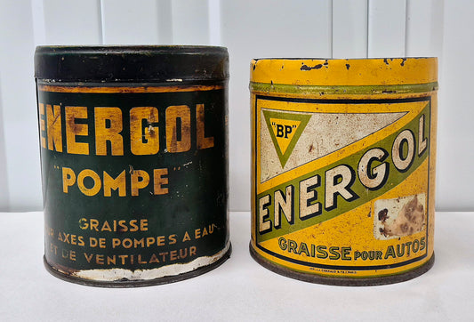 Lot 2 pots de graisse ENERGOL