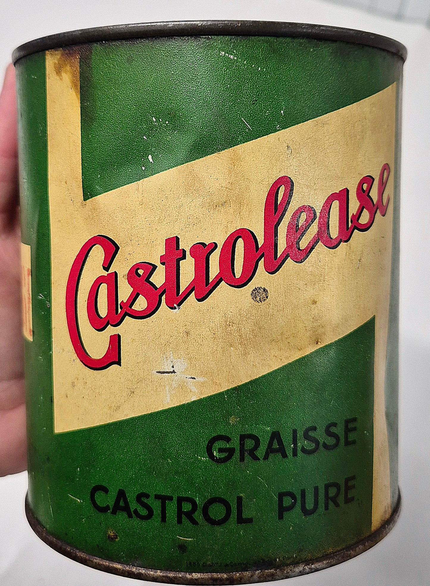 Pot de graisse Castrolease CASTROL