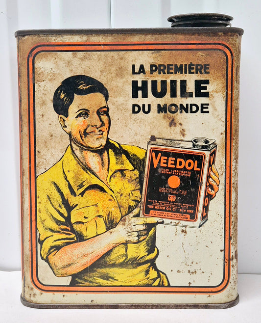 Bidon d'huil VEEDOL