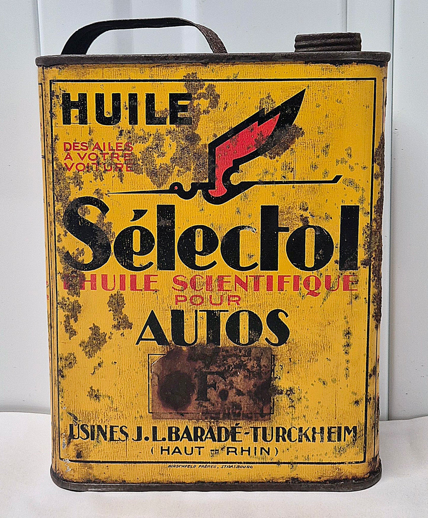Bidon d'huile SELECTOL