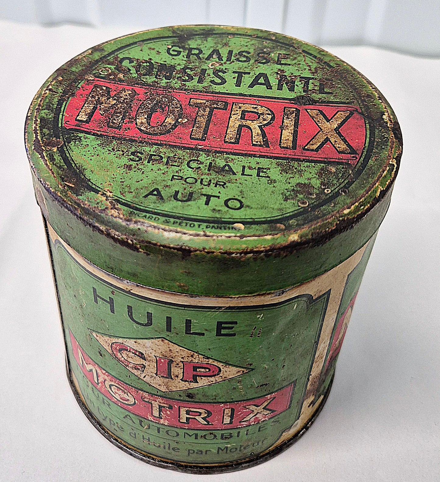 Pot de graisse CIP MOTRIX