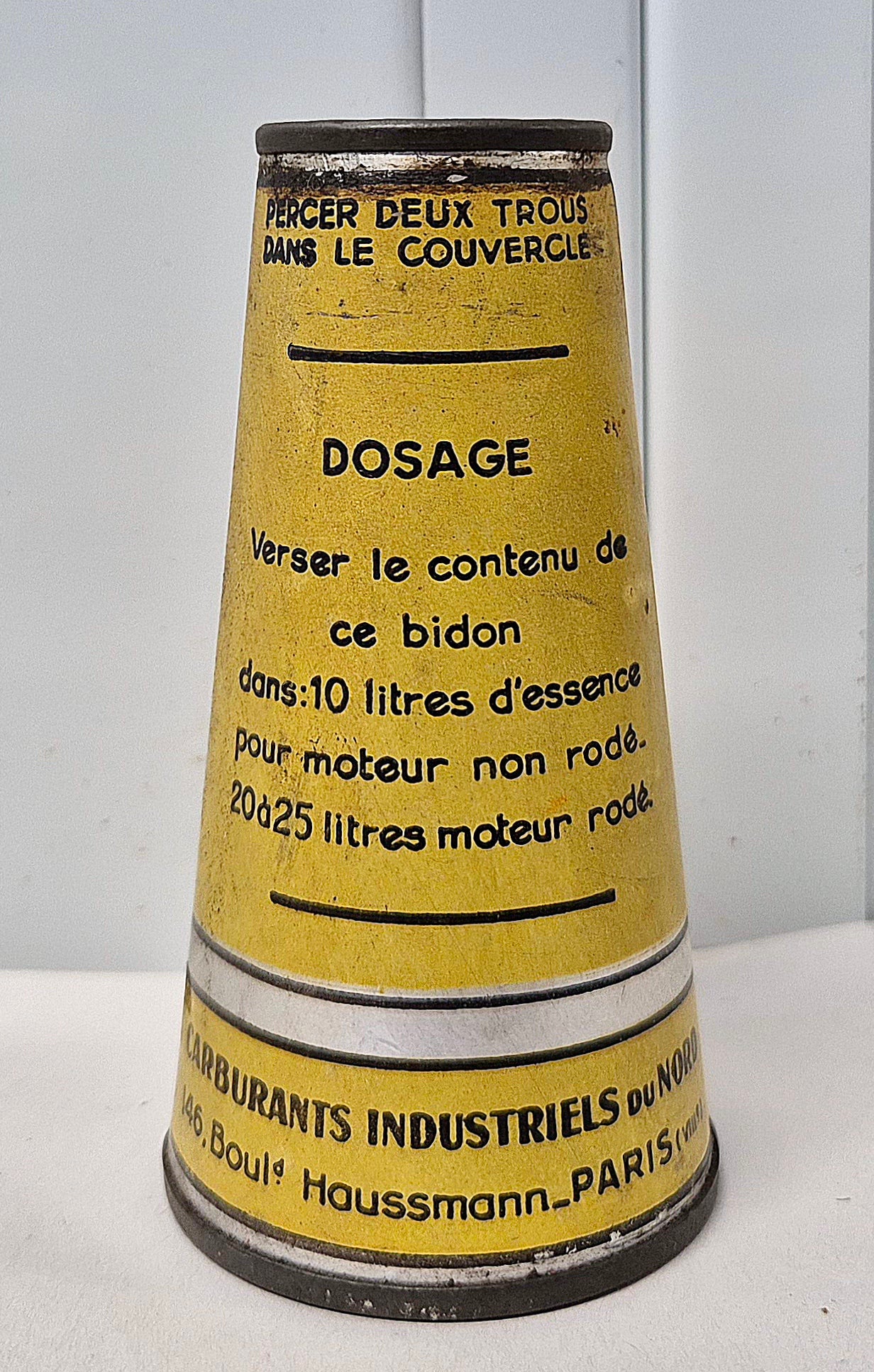 Bidon d'huile conique CHANTECLER