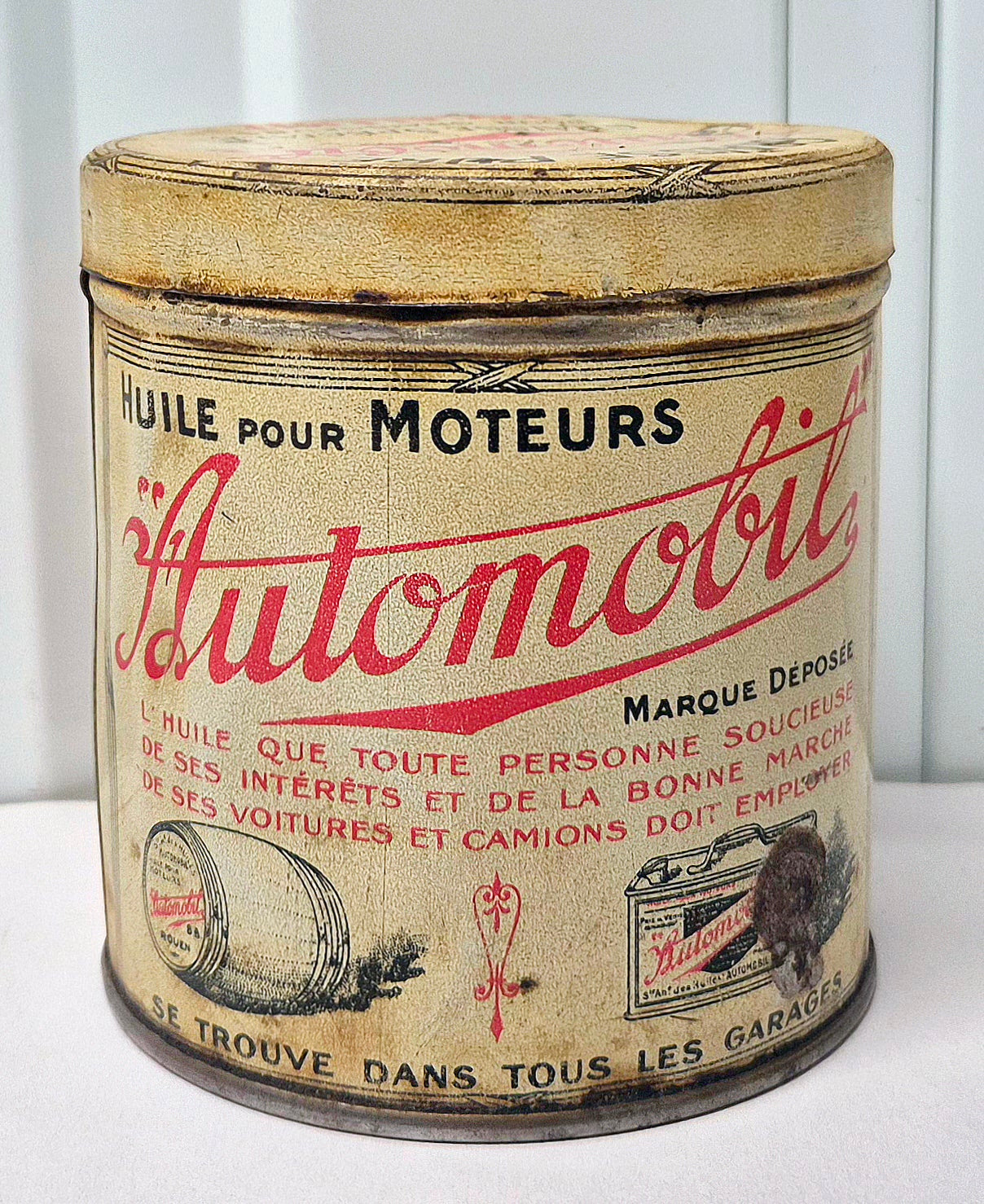 Pot de graisse AUTOMOBIL