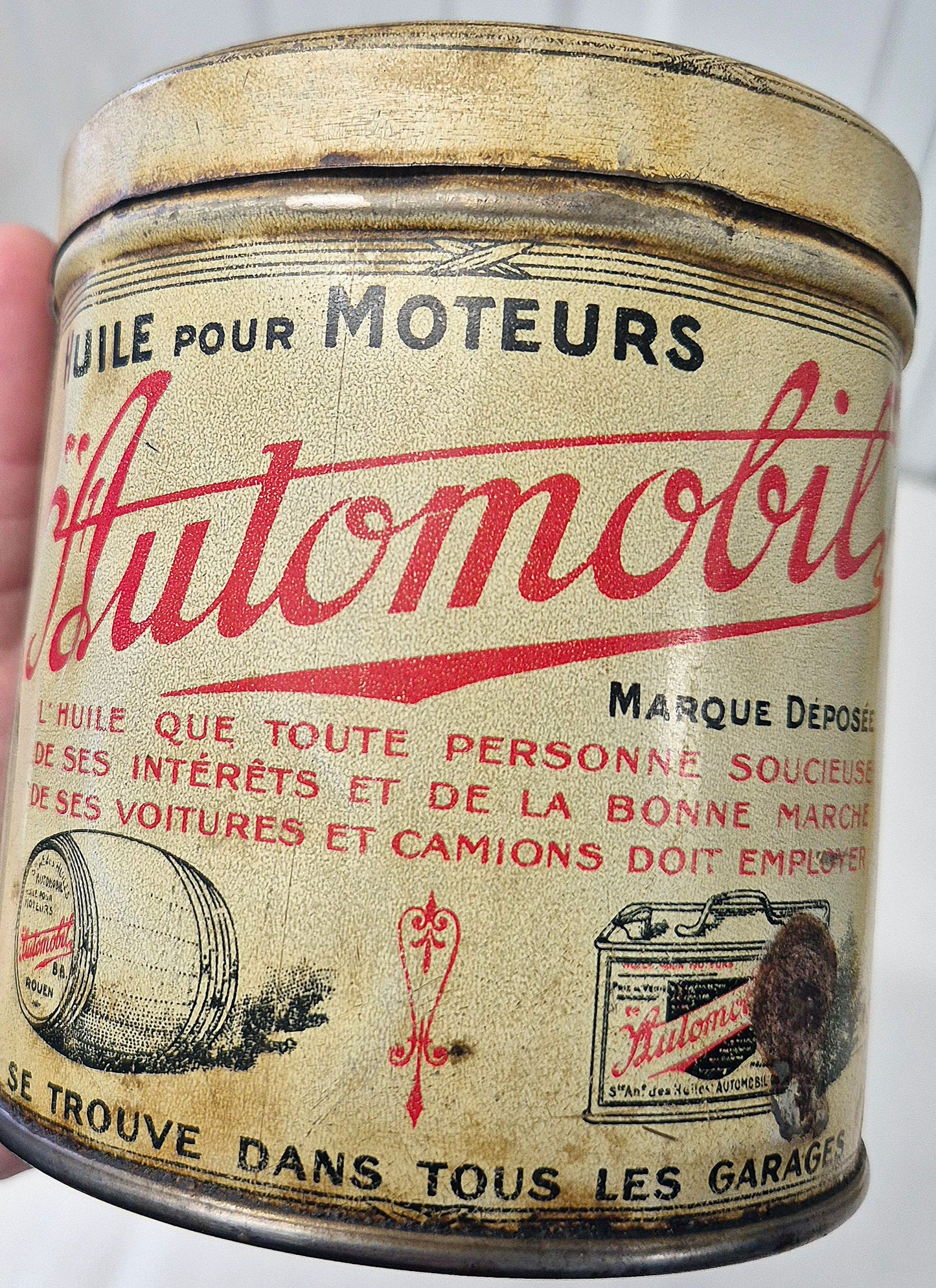 Pot de graisse AUTOMOBIL