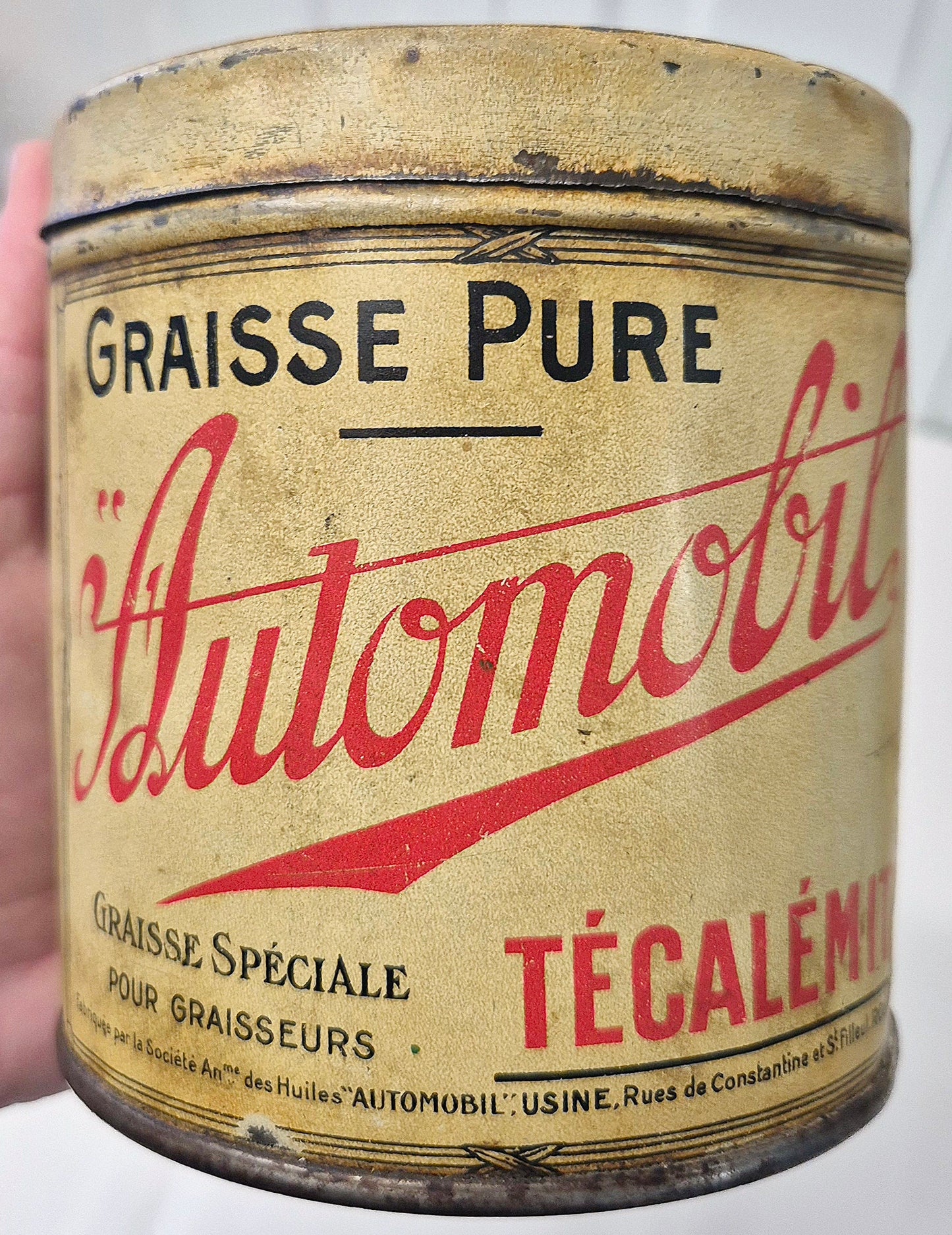 Pot de graisse AUTOMOBIL