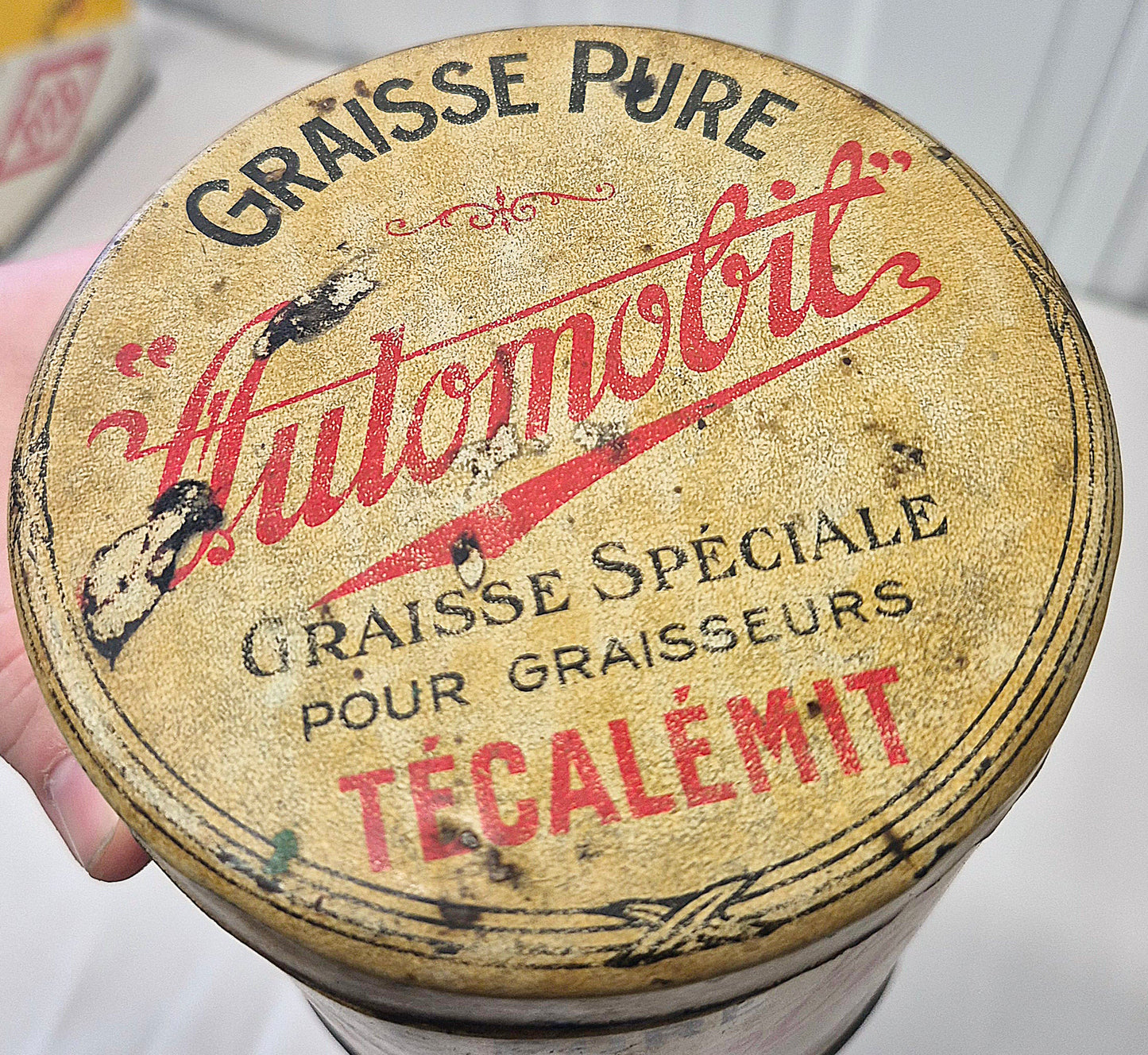 Pot de graisse AUTOMOBIL