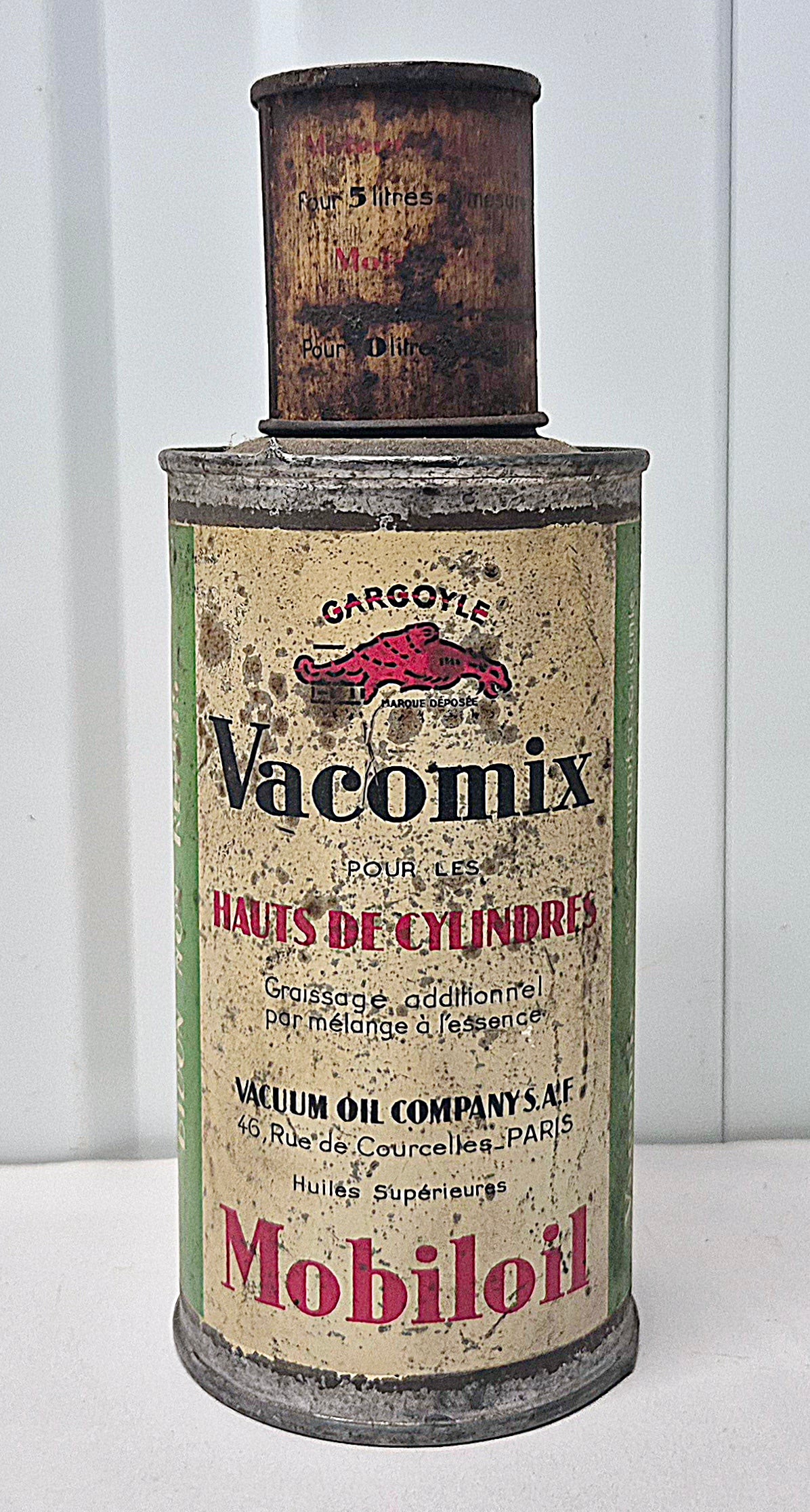 Bidon d'huile VACOMIX