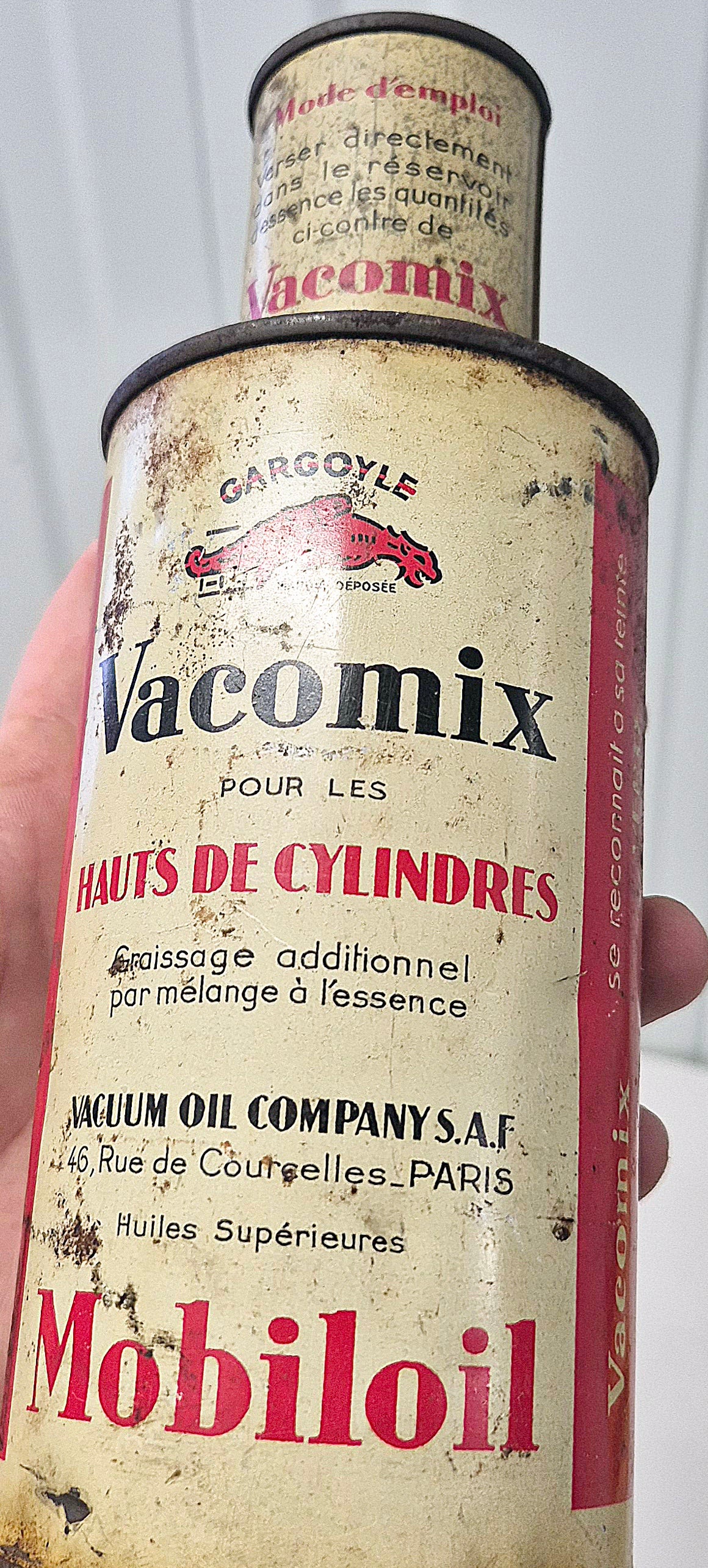 Bidon d'huile VACOMIX