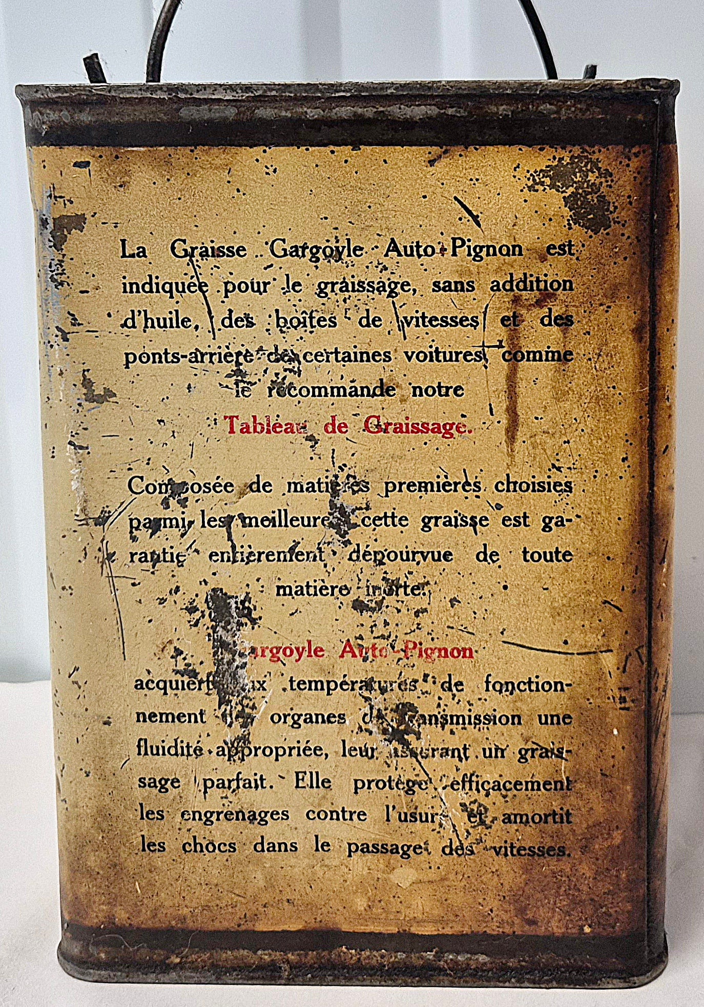 Pot de graisse GARGOYLE
