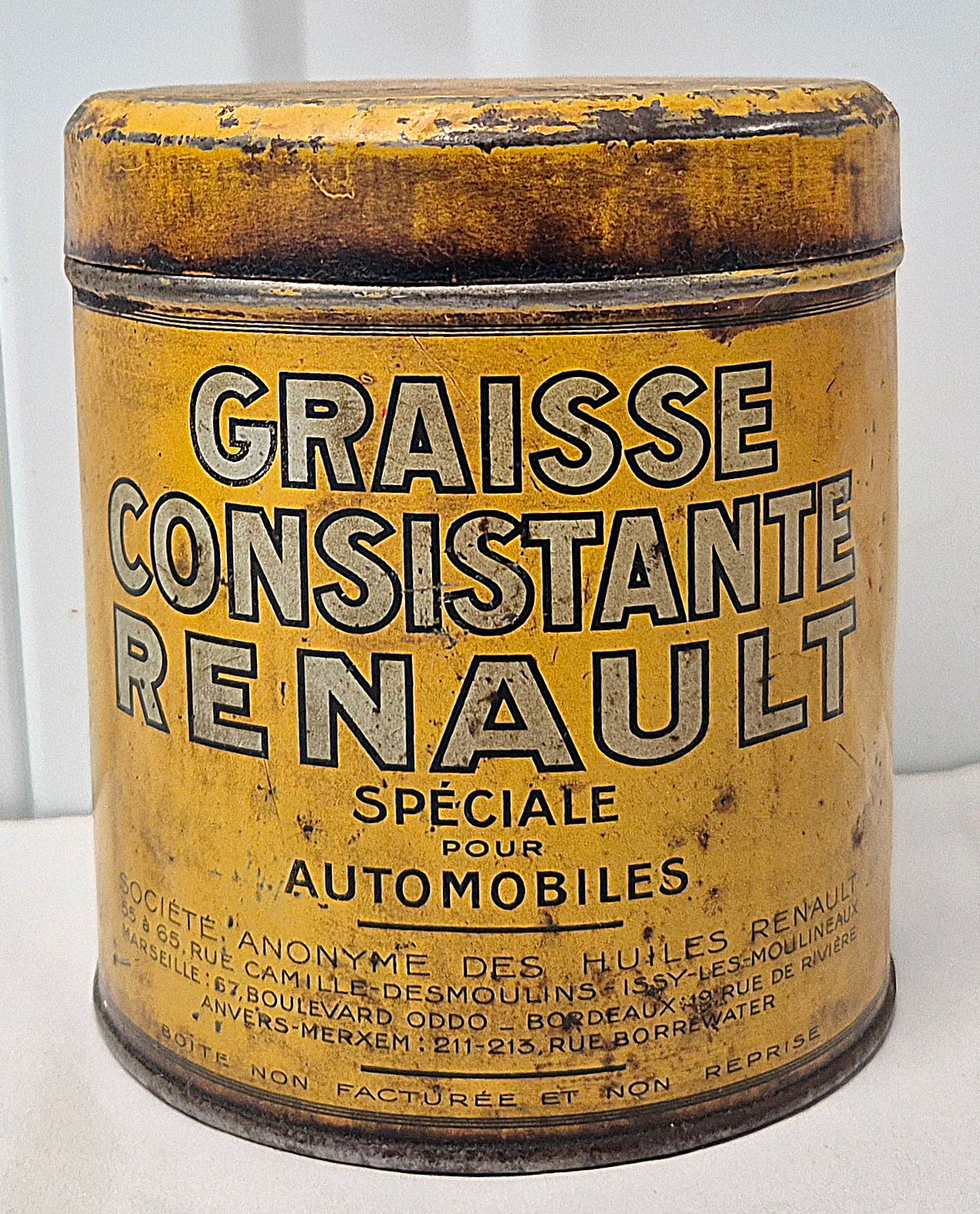 Pot de graisse RENAULT