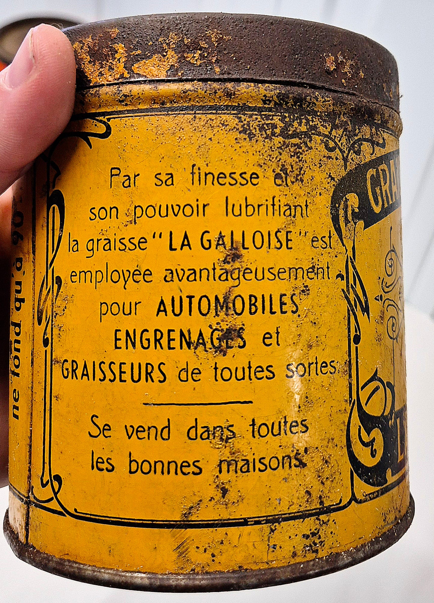 Pot de graisse LA GALLOISE