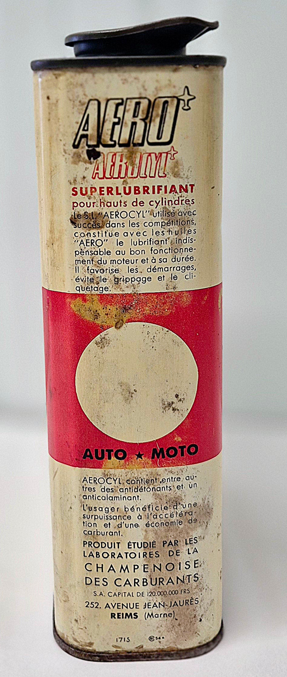 Bidon d'huile AERO