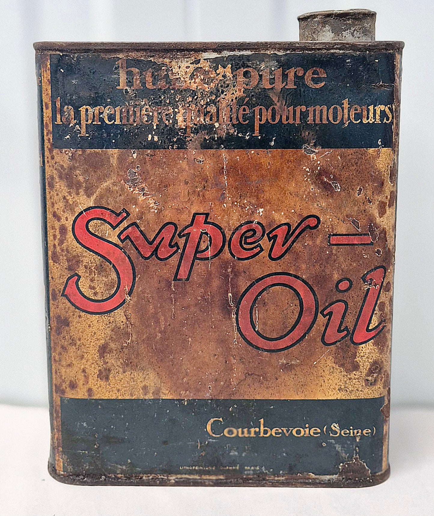 Bidon d'huile SUPER OIL