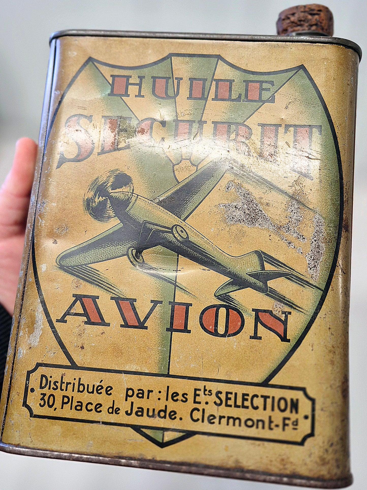 Bidon d'huile SECURIT