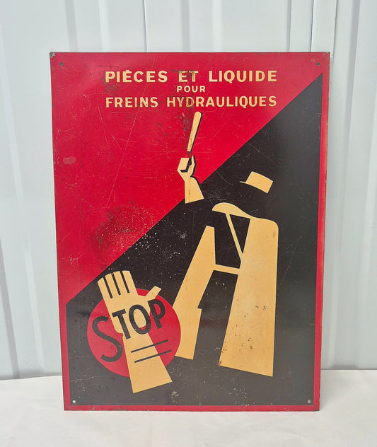 Tôle STOP "Citroën"