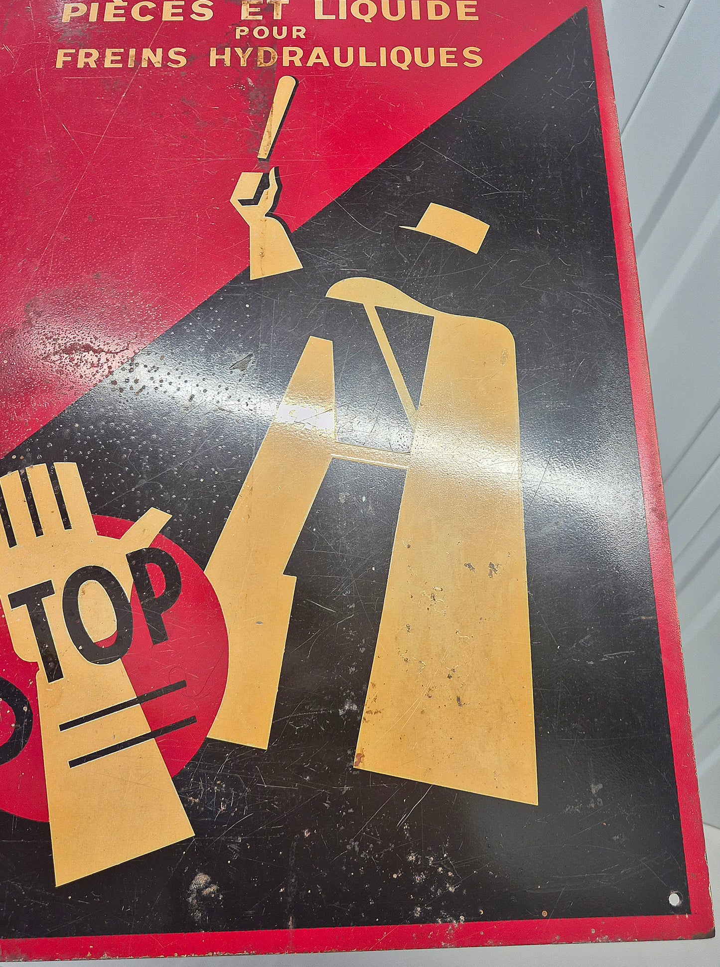 Tôle STOP "Citroën"