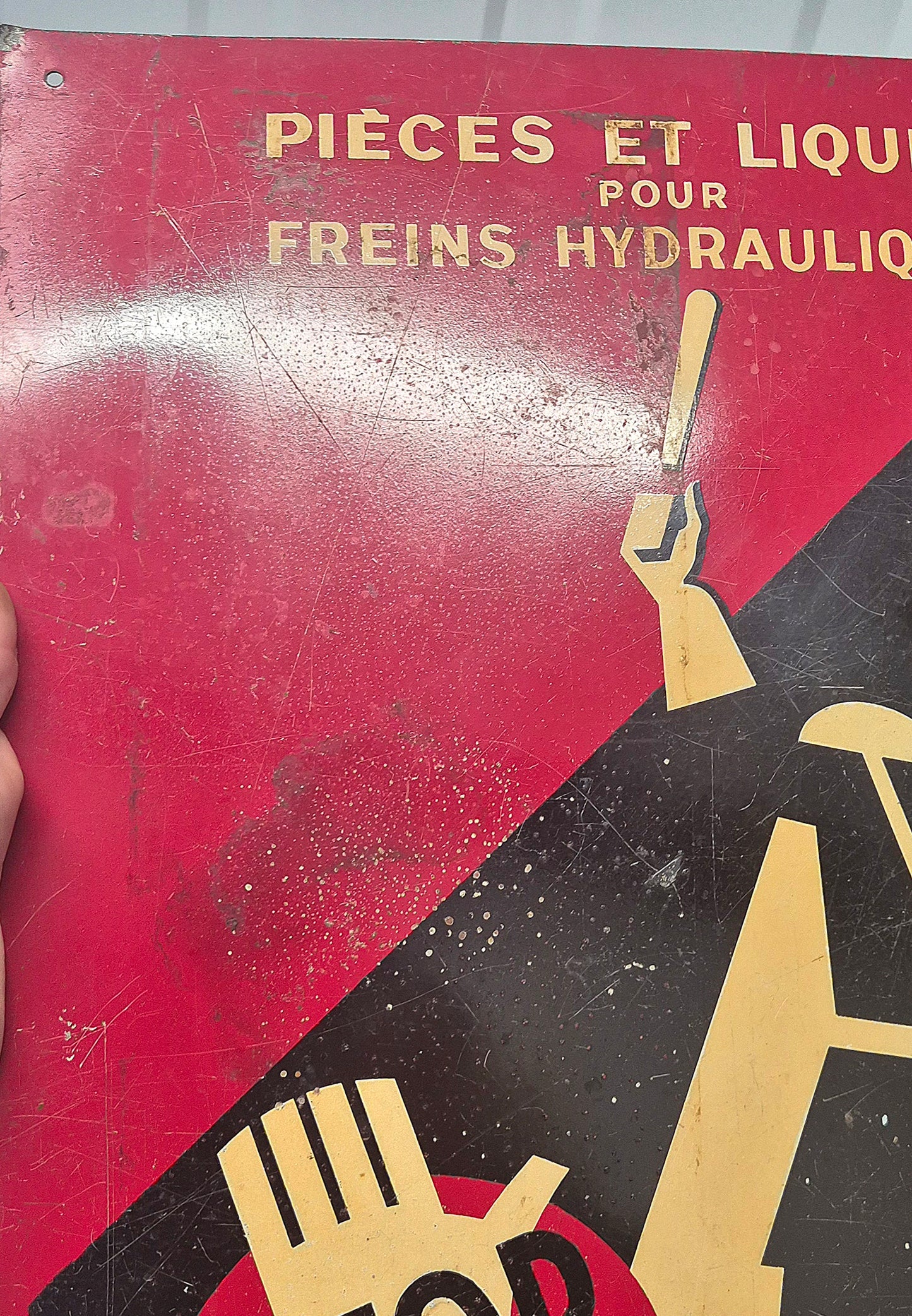 Tôle STOP "Citroën"