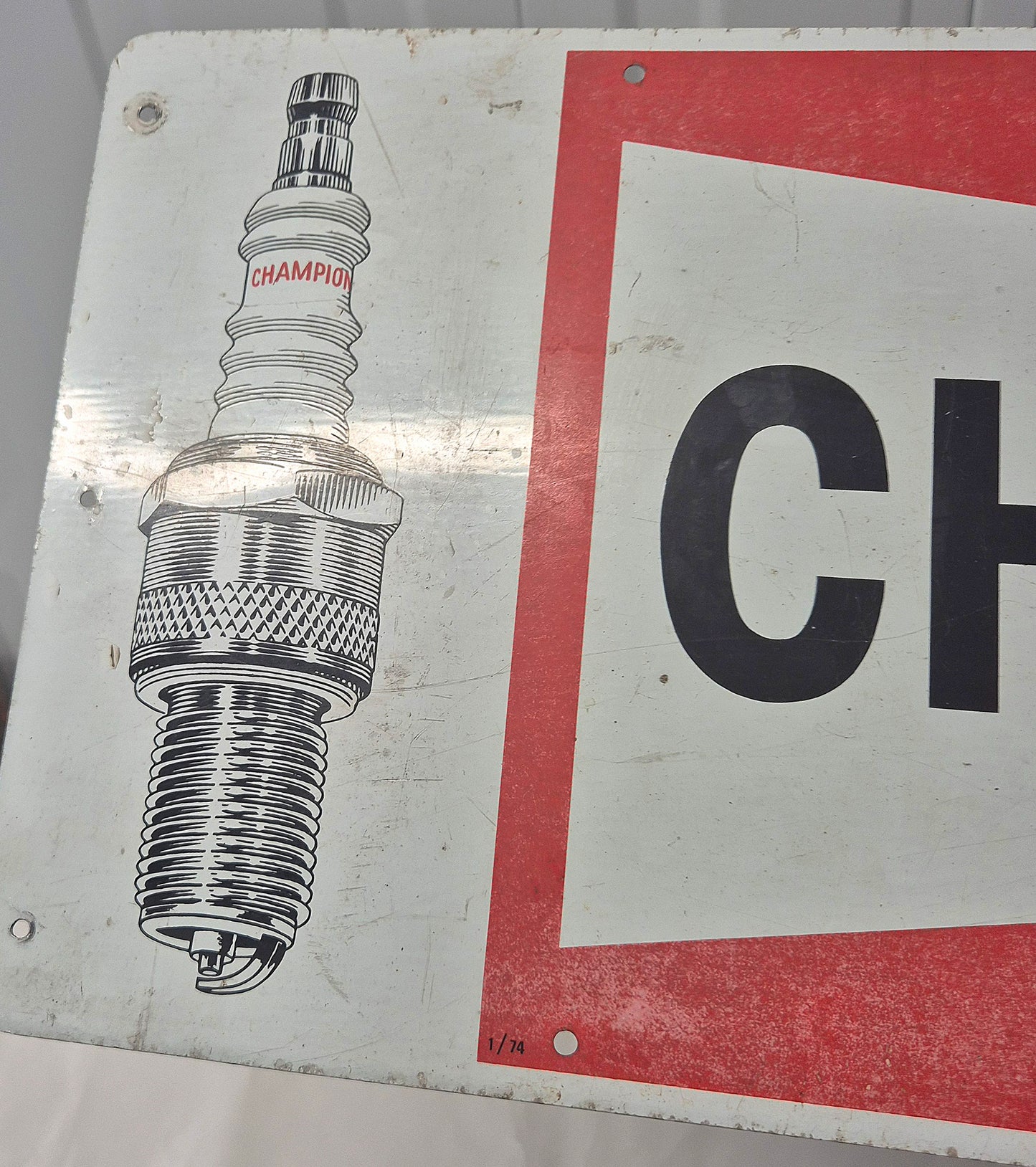 Tôle Bougie CHAMPION