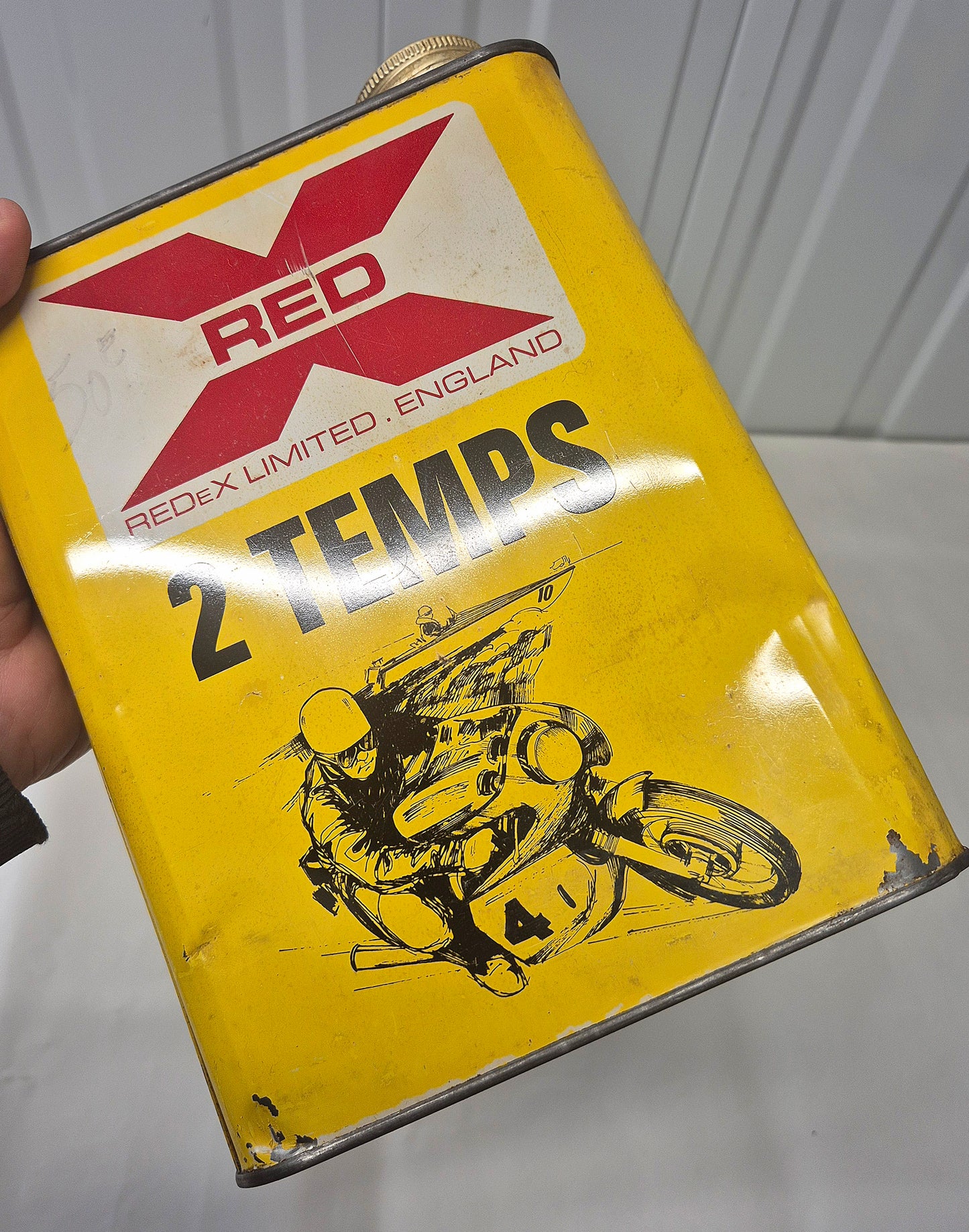 Bidon d'huile REDEX 2 temps