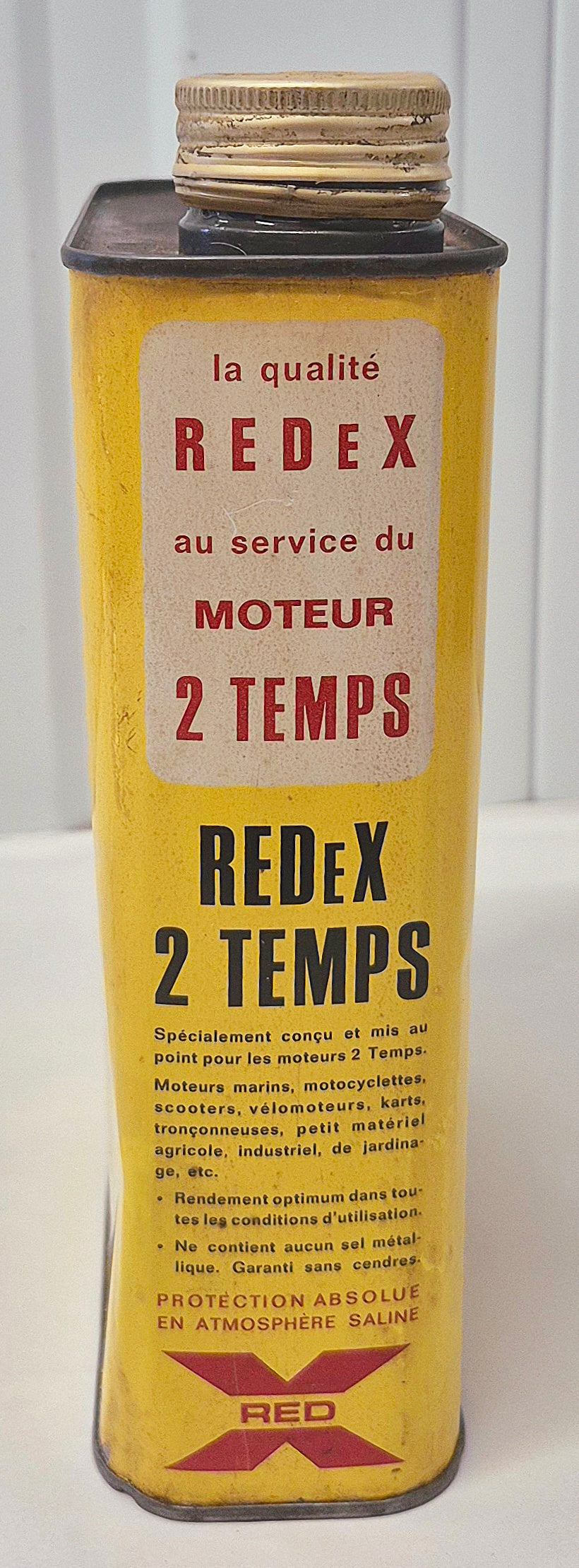 Bidon d'huile REDEX 2 temps