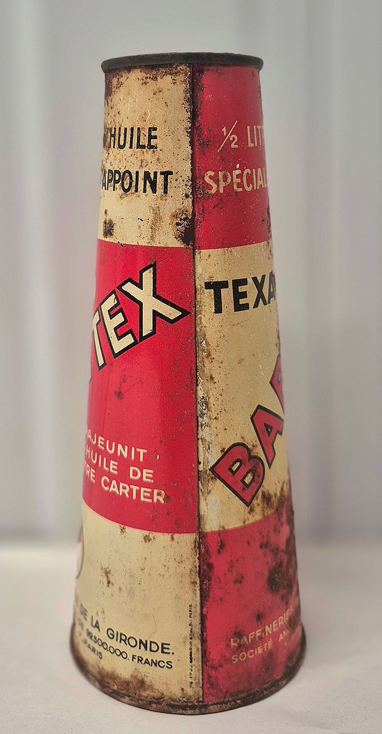 Bidon d'huile Conique BABYTEX