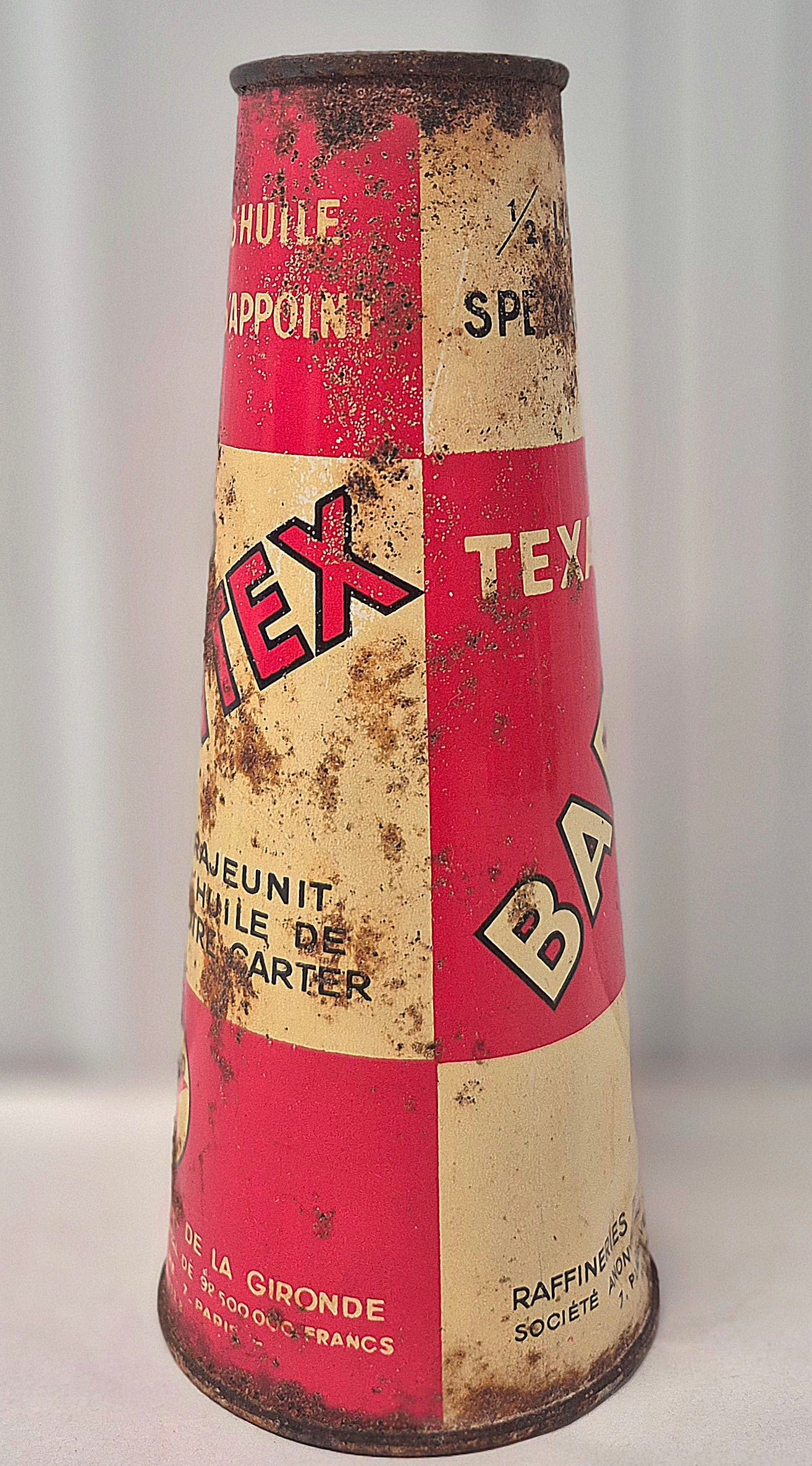 Bidon d'huile Conique BABYTEX