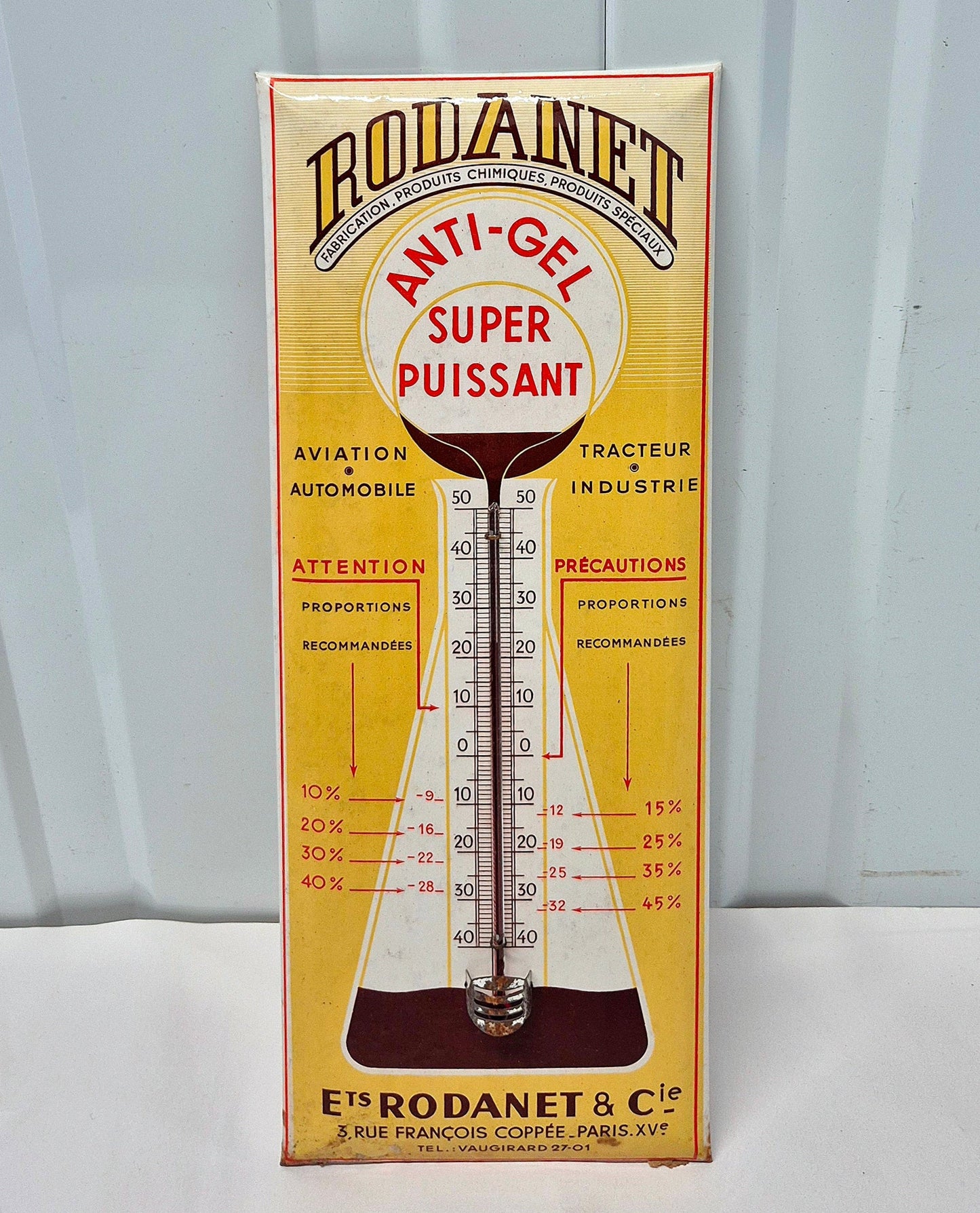Glaçoide Anti-Gel RODANET