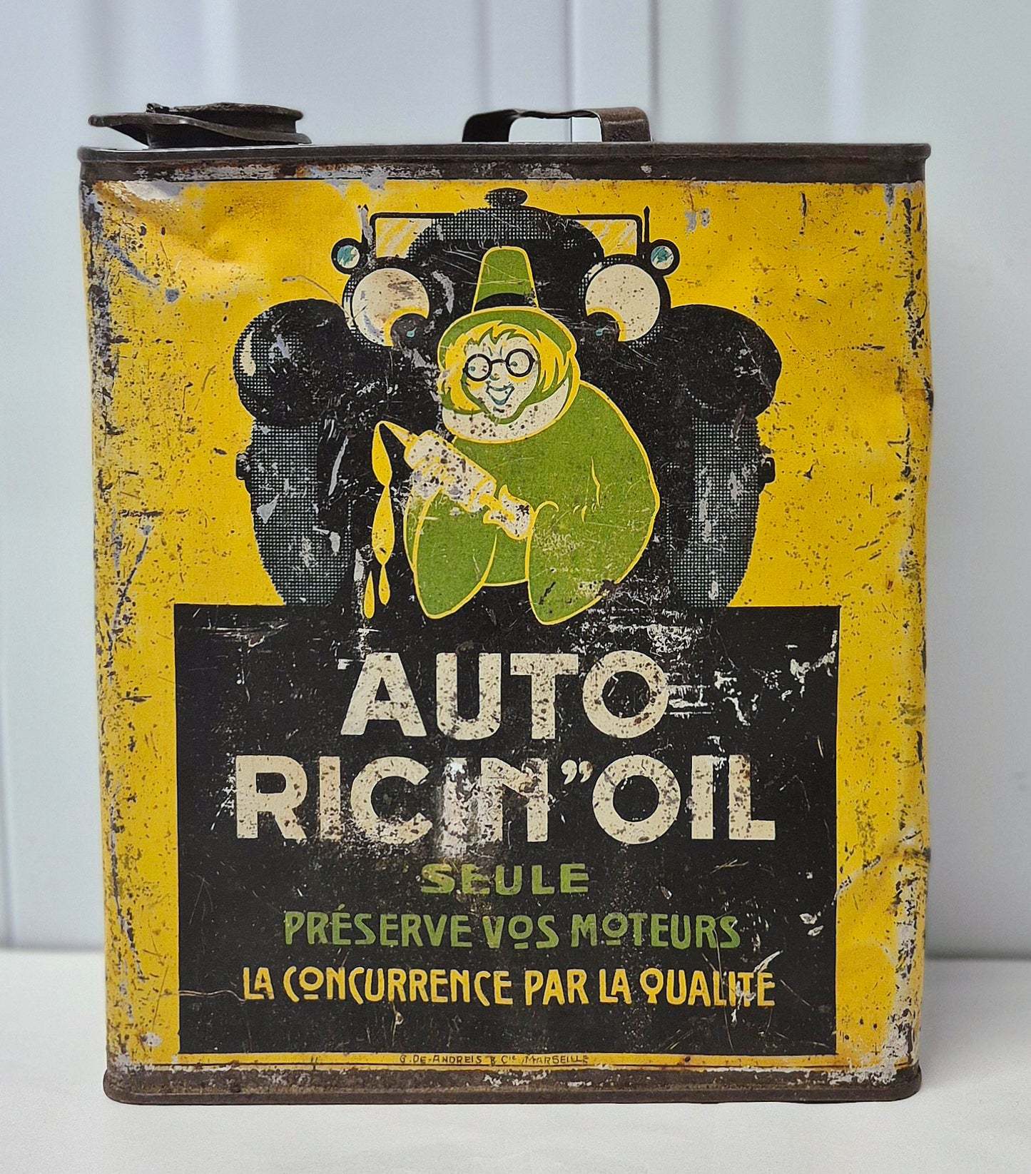 Bidon d'huile Auto RICIN'OIL