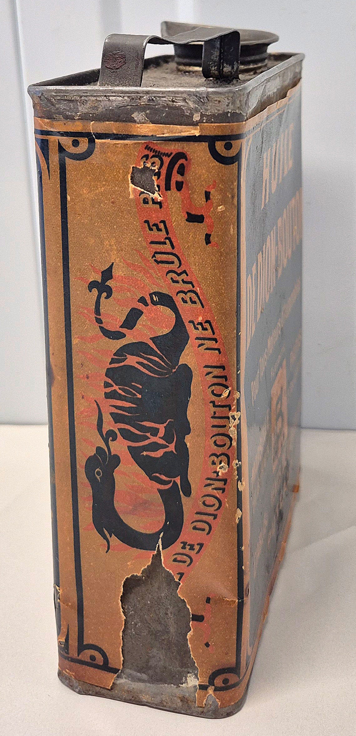 Bidon d'huile DE DION-BOUTON
