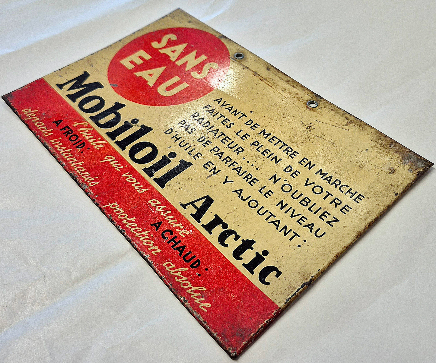 Tôle MOBILOIL Arctic