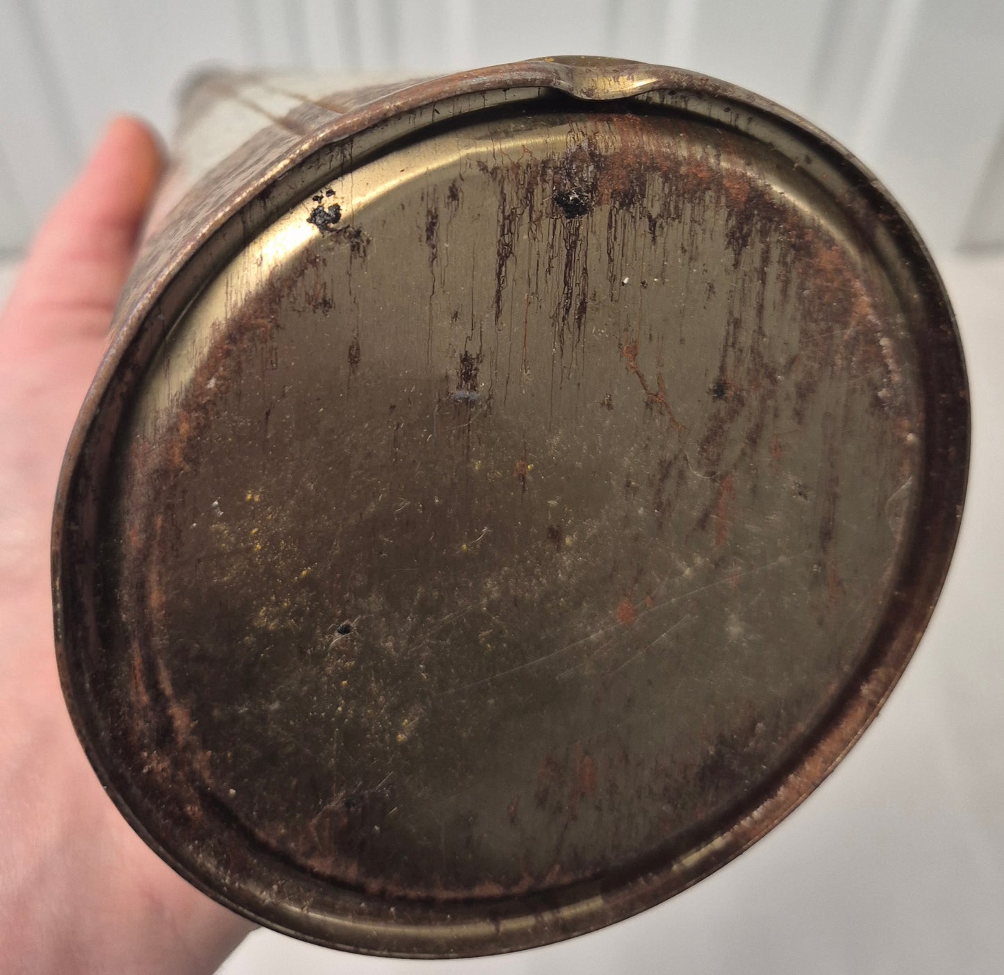 Bidon d'huile conique MOBILOIL