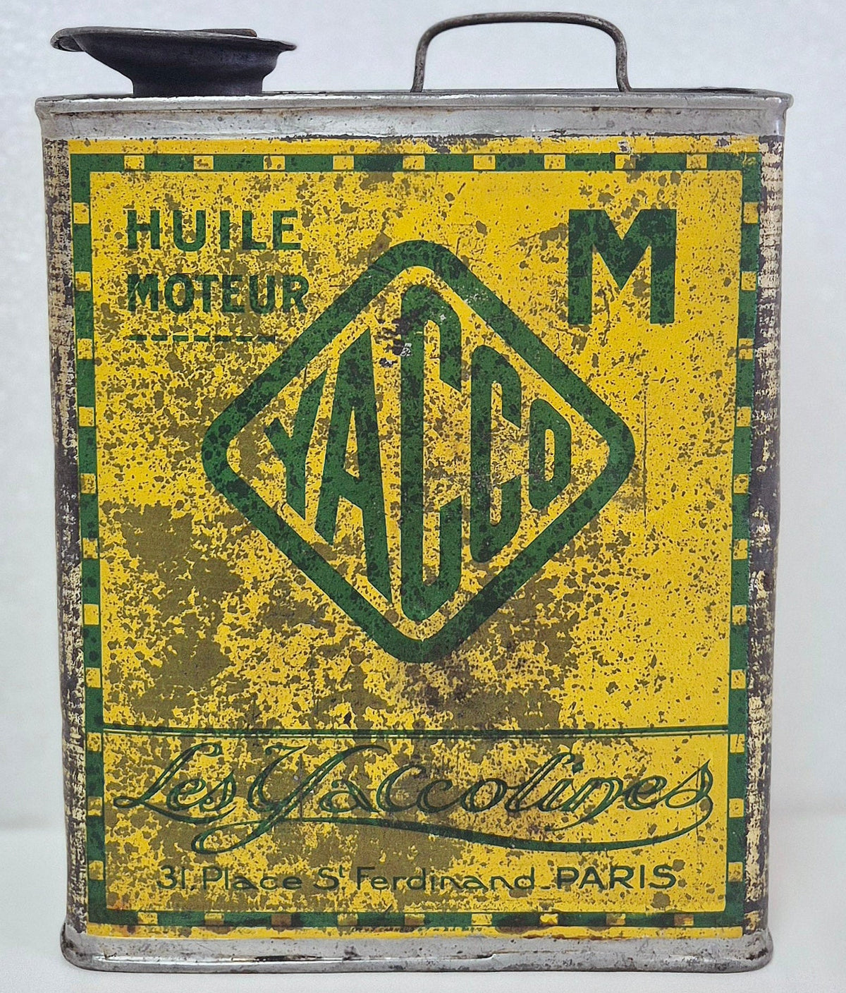 Bidon d'huile YACCO