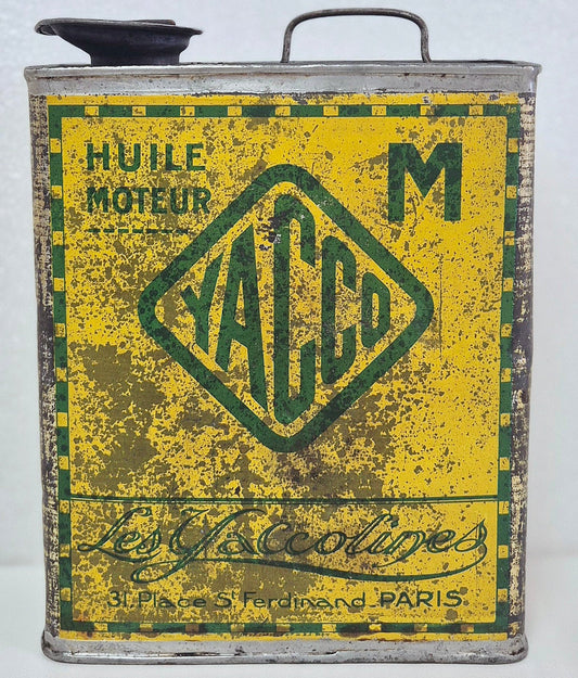 Bidon d'huile YACCO
