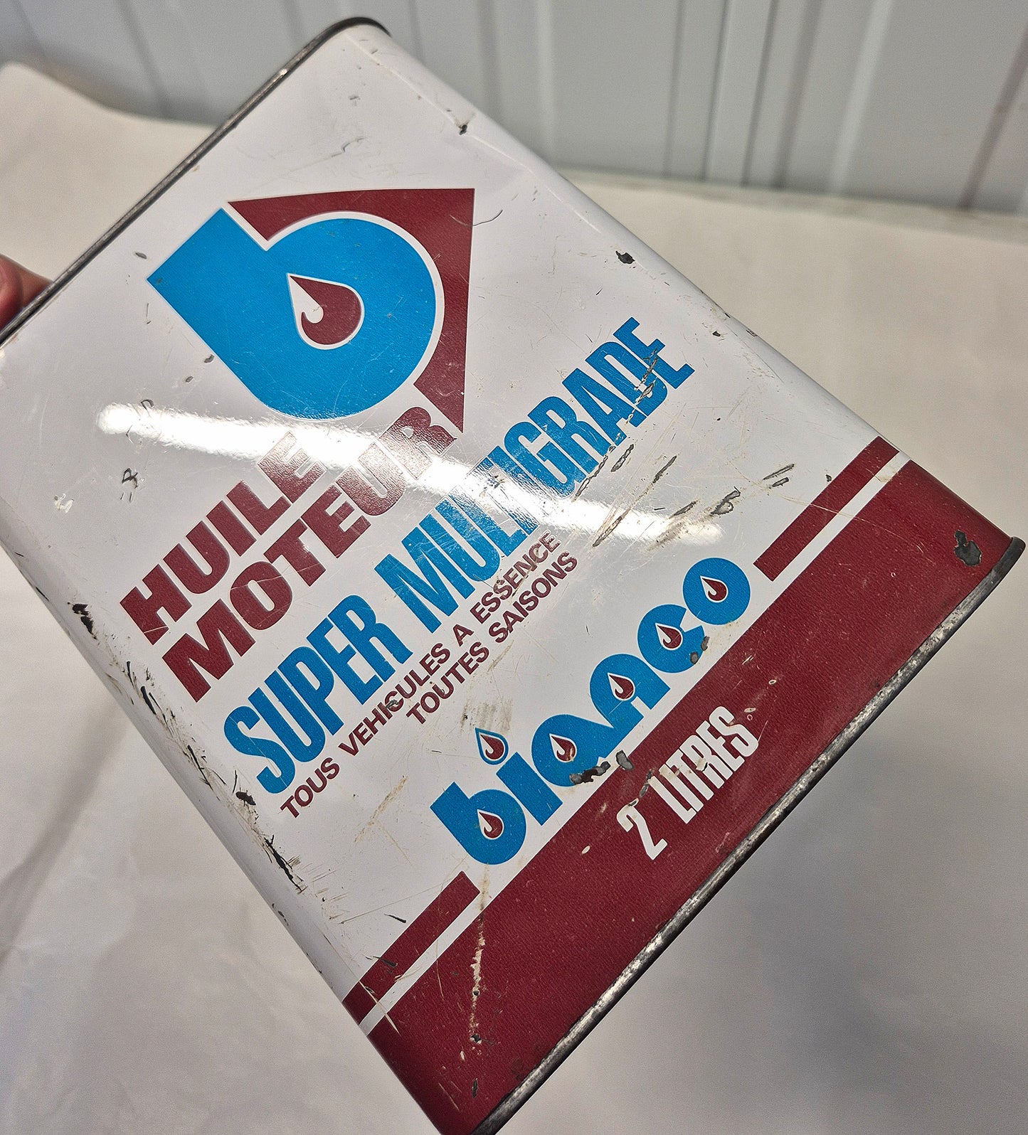 Bidon d'huile BIANCO