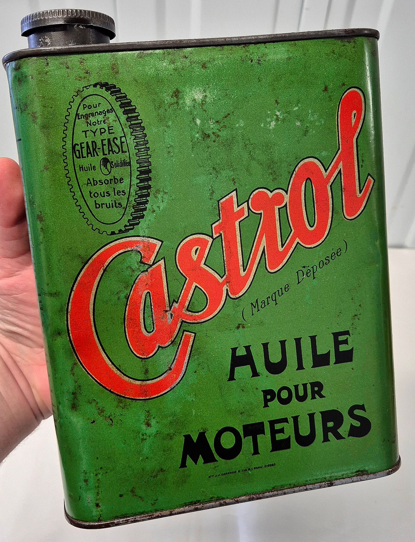 Bidon d'huile CASTROL