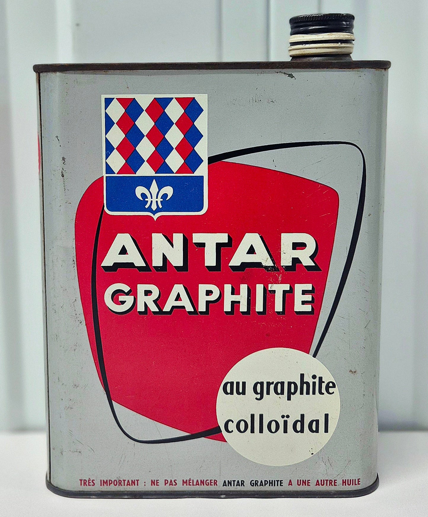 Bidon d'huile ANTAR GRAPHITE