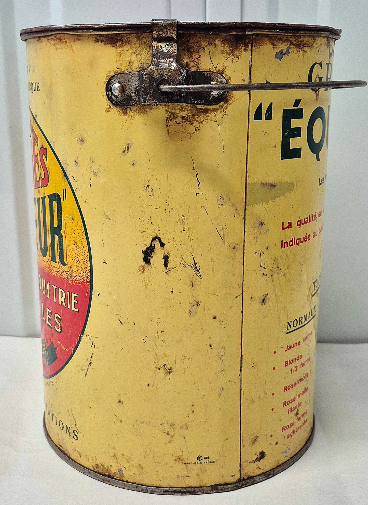 Seau à graisse EQUATEUR