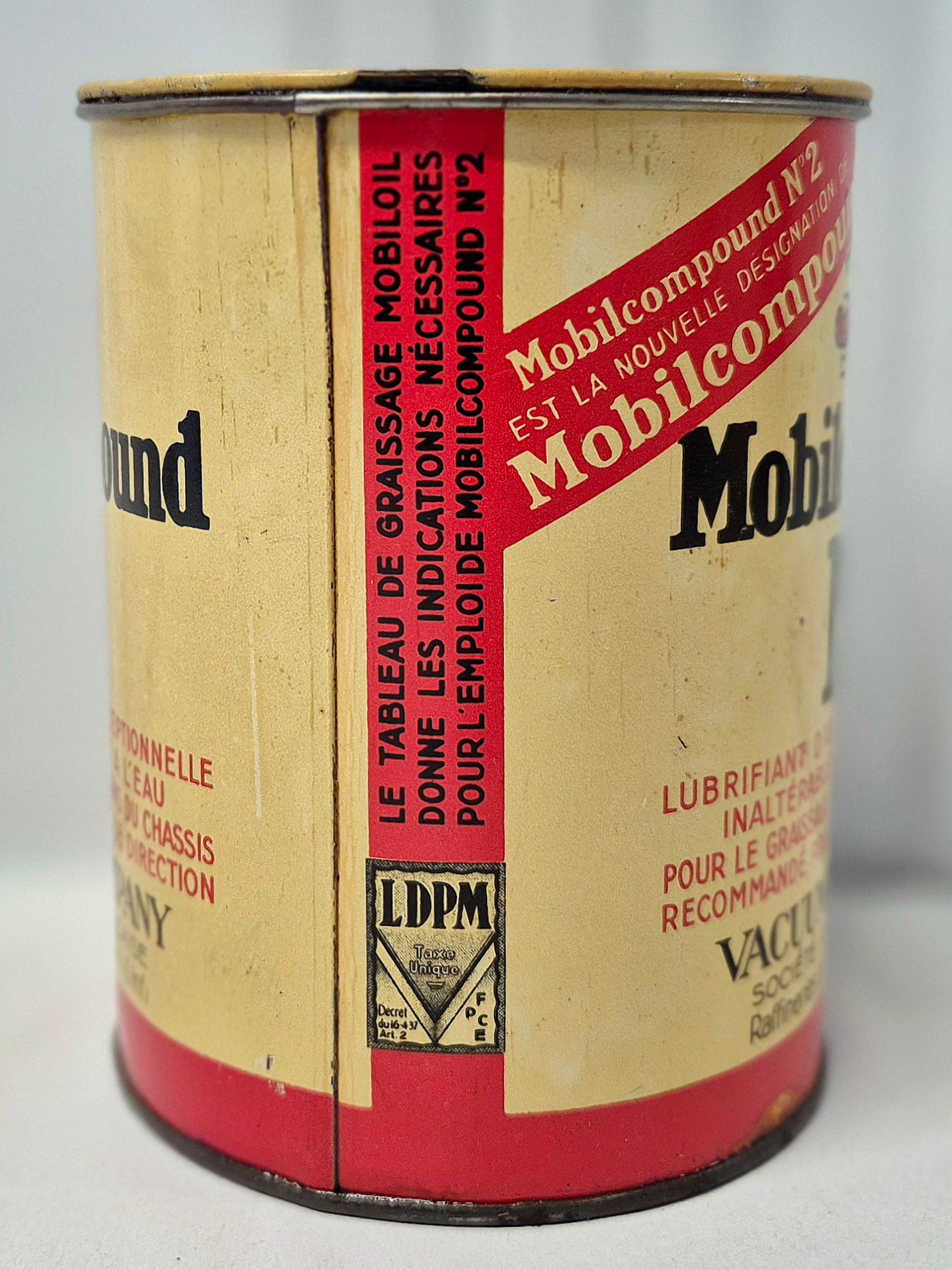 Pot de graisse MobilCompound 2