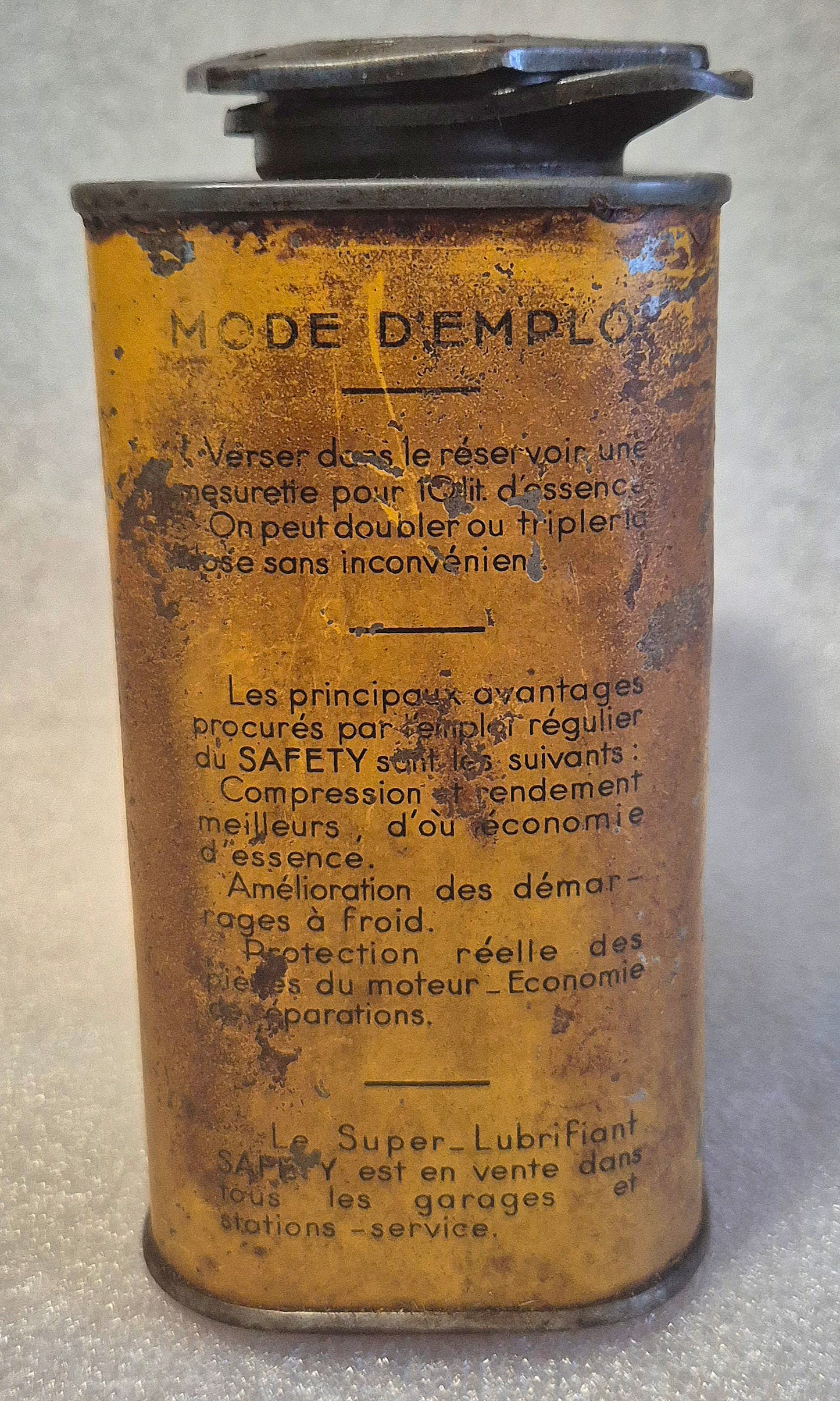 Bidon d'huile POLAROIL safety