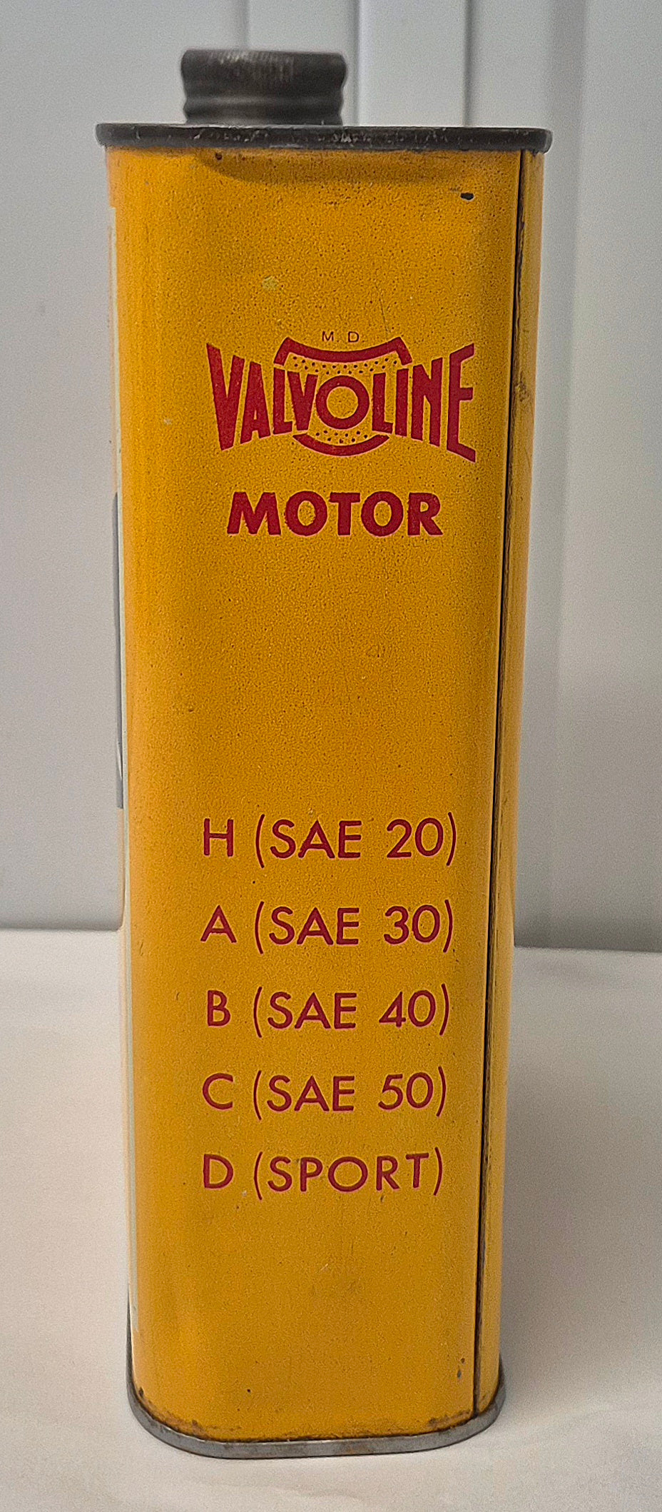 Bidon d'huile VALVOLINE