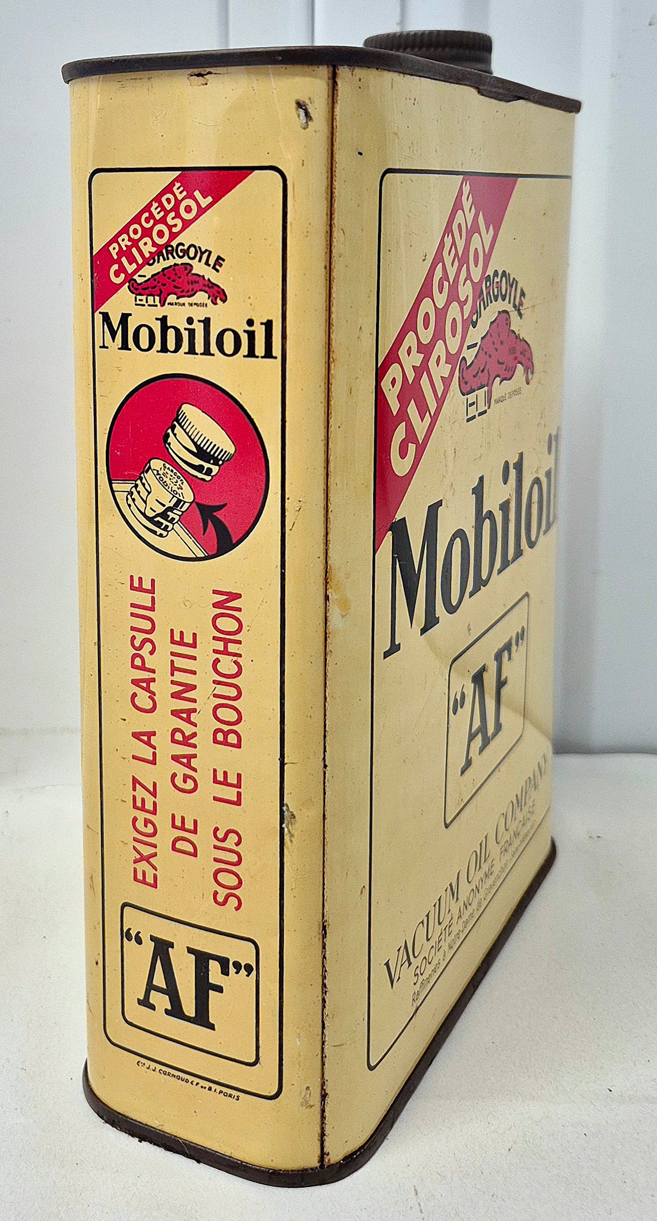 Bidon d'huile MOBILOIL AF