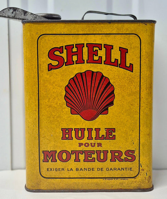 Bidon d'huile SHELL