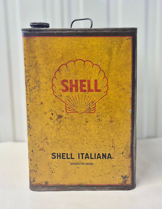 Bidon d'huile SHELL