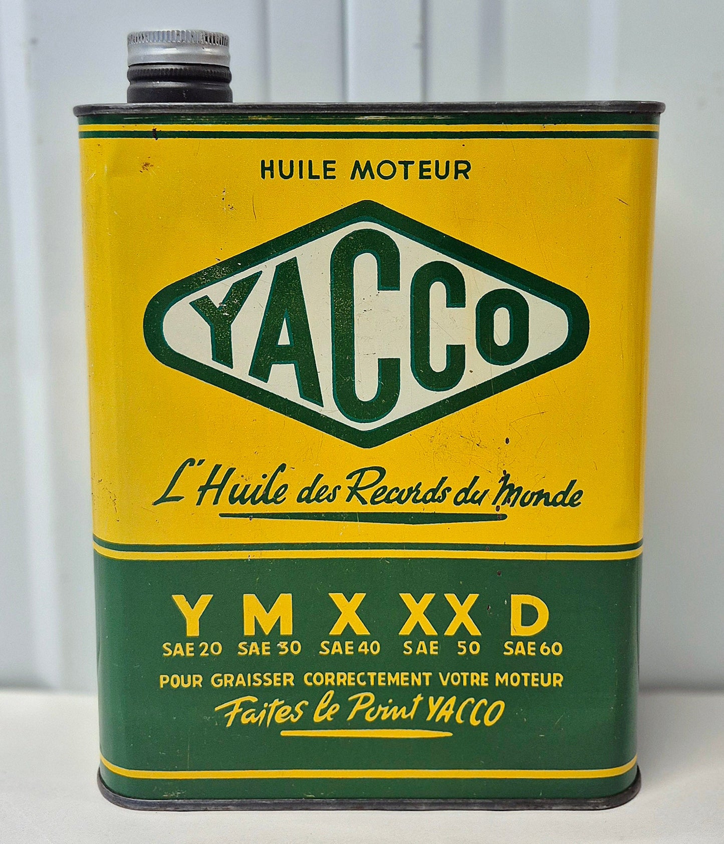 Bidon d'huile YACCO