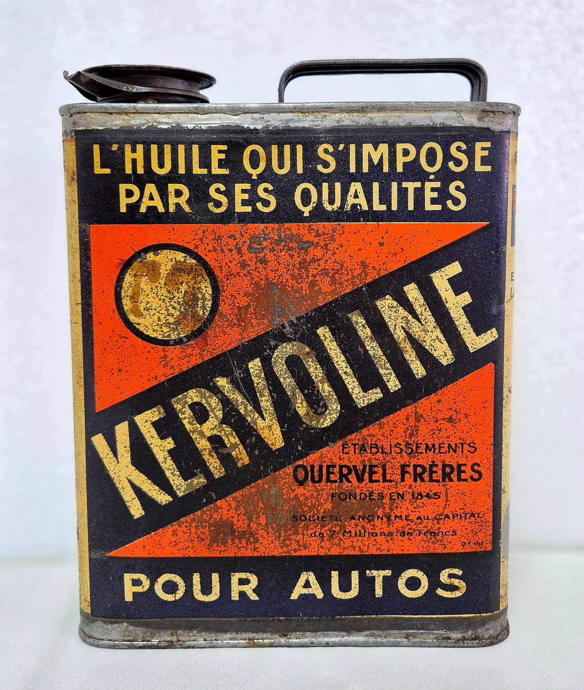 Bidon d'huile KERVOLINE