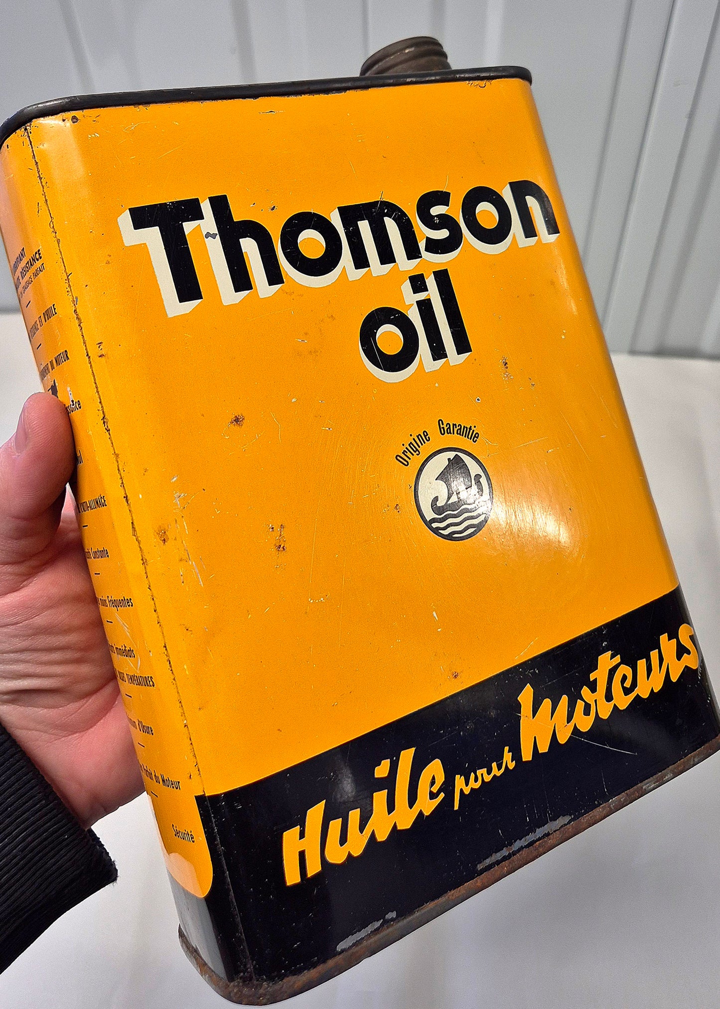 Bidon d'huile THOMSON OIL